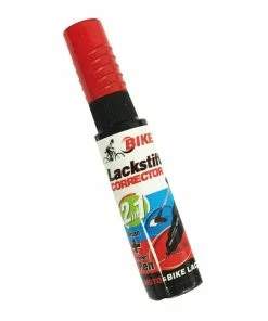 Bikefit Stylo Réparation Peinture 2en1 Rouge Signalisation