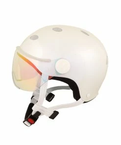 Diezz Casque City Color Visière Blanc
