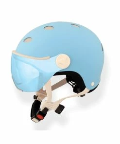 Diezz Casque City Color Visière Bleu