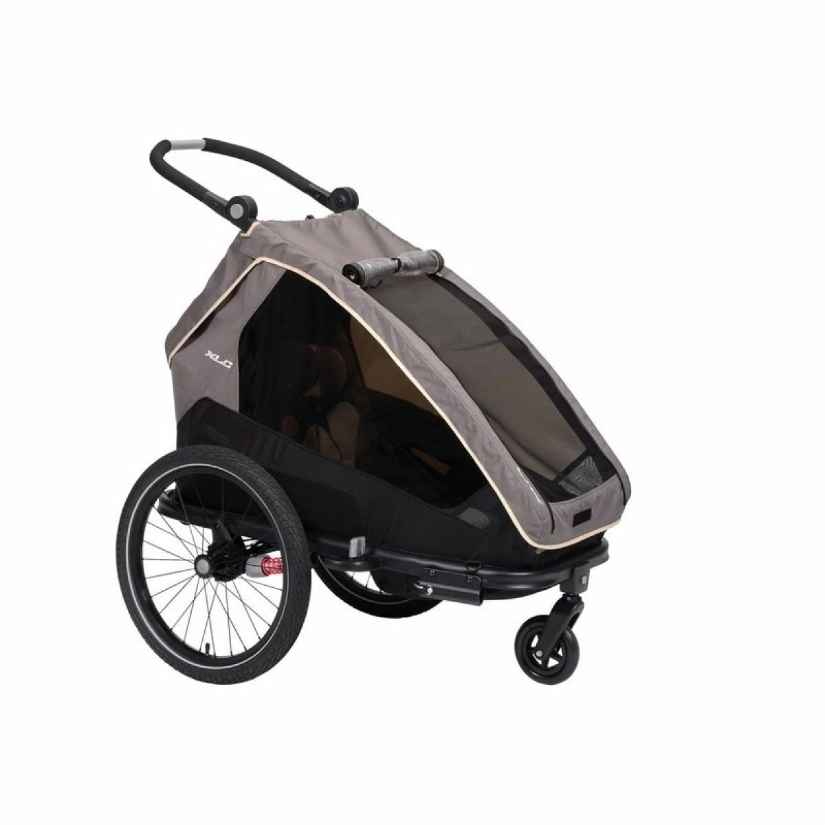 XLC Remorque Enfant Mono S 20" Anthracite Beige 1 XLC Remorque Enfant Mono S 20" Anthracite Beige
