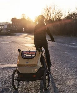 XLC Remorque Enfant Duo S 20" Gris/orange -VTT Boutique 3092000705 xlc remorque enfant duo s 20 gris orange 2x 2