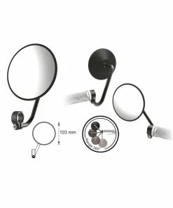 T-ONE Retrovisseurs Rond