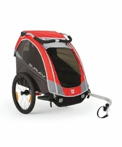 Burley Remorque Enfant Solo Rouge