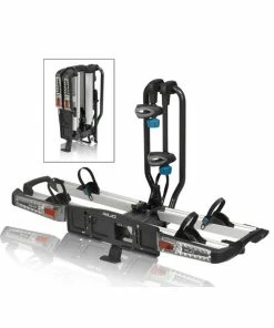 XLC Porte-vélo Azura Easy CC-C05 Pliable, Pour 2 VAE (Basculant )
