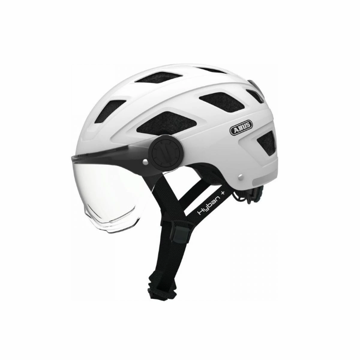 ABUS Casque Hyban + Blanc 1 ABUS Casque Hyban + Blanc