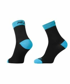 XLC Chaussettes De Compression CS-S03 Noir Bleu -VTT Boutique 7210 xlc chaussettes de compression cs s03 noir bleu 3 2x