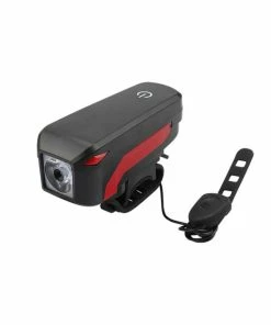 Optimiz Eclairage USB 350 LUMEN Noir Avec Sirene