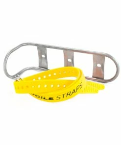 Cage Porte-bagages Avec Sangles Pour Bikepacking Manything King Cage -VTT Boutique Cage fourche king cage jaune