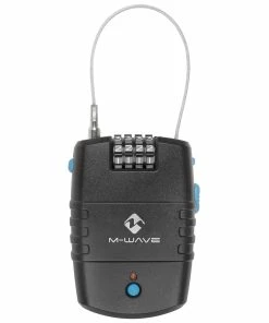Cable Antivol Rétractable 73 Cm Avec Alarme Lock 'N' Roll Alarm M-Wave