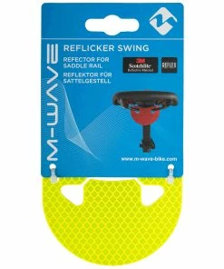 Réflecteur Sur Rails De Selle Jaune Ou Rouge M-Wave Reflicker Swing -VTT Boutique Reflecteur reflicker swing m wave
