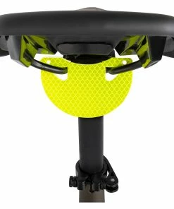 Réflecteur Sur Rails De Selle Jaune Ou Rouge M-Wave Reflicker Swing