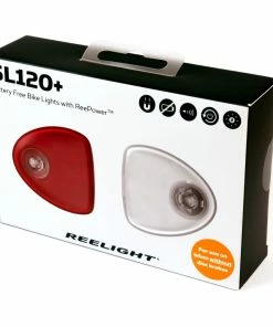 REELIGHT SL120+ Feux De Signalisation Sans Piles Avec Autonomie -VTT Boutique SL120 plus packaging