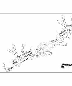 Adaptateur De Fixation Porte-bagage Sur Cadre Sans Oeillet Tubus -VTT Boutique adaptateur de fixation porte bagage sur cadre sans oeillet tubus full 3