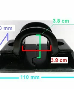 Abus Anneau Fixation Sol Et Mur Pour Vélo -VTT Boutique anneau fixation sol et mur pour velo full 3