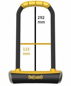 Antivol De Vélo U Longue Anse Pitbull LS Onguard -VTT Boutique antivol de velo u longue anse pitbull ls onguard full 5