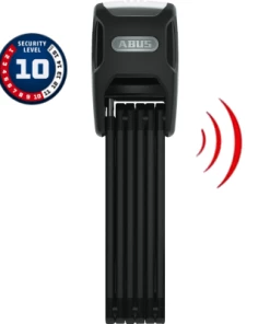 Antivol Pliable Abus à Alarme Avec Support Vélo Bordo 6000KA/90