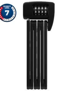 Antivol Pliant à Code Léger Avec Fixation Cadre Bordo Lite Abus