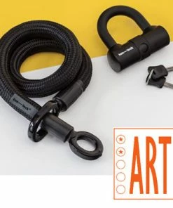 Antivol Tex-Lock Eyelet S 80 Cm Certifié Sold Secure Et ART2