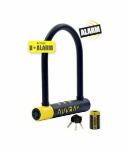 Antivol U Avec Alarme 120 DB Et Fixation Sur Cadre Auvray