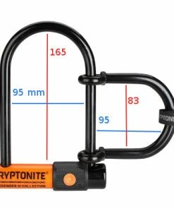 Antivol U Vélo Double Anse Messenger Mini+ Kryptonite -VTT Boutique antivol u velo double anse messenger mini kryptonite full 3