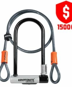 Antivol Vélo Câble Et U Kryptolock STD Et Flex Kryptonite