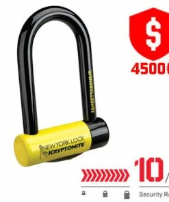 Antivol Vélo U à Clé New York Fahgettaboudit Mini Kryptonite -VTT Boutique antivol velo u a cle new york fahgettaboudit mini kryptonite full