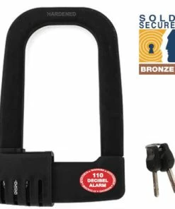 Antivol Vélo U à Clefs Avec Alarme De 110 Db Ultra Lock Alarm