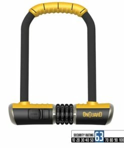 Antivol Vélo U à Code Avec Support Bulldog Combo OnGuard 8010C
