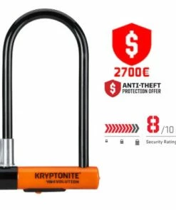 Antivol Vélo U Avec Support De Fixation Evolution STD Kryptonite
