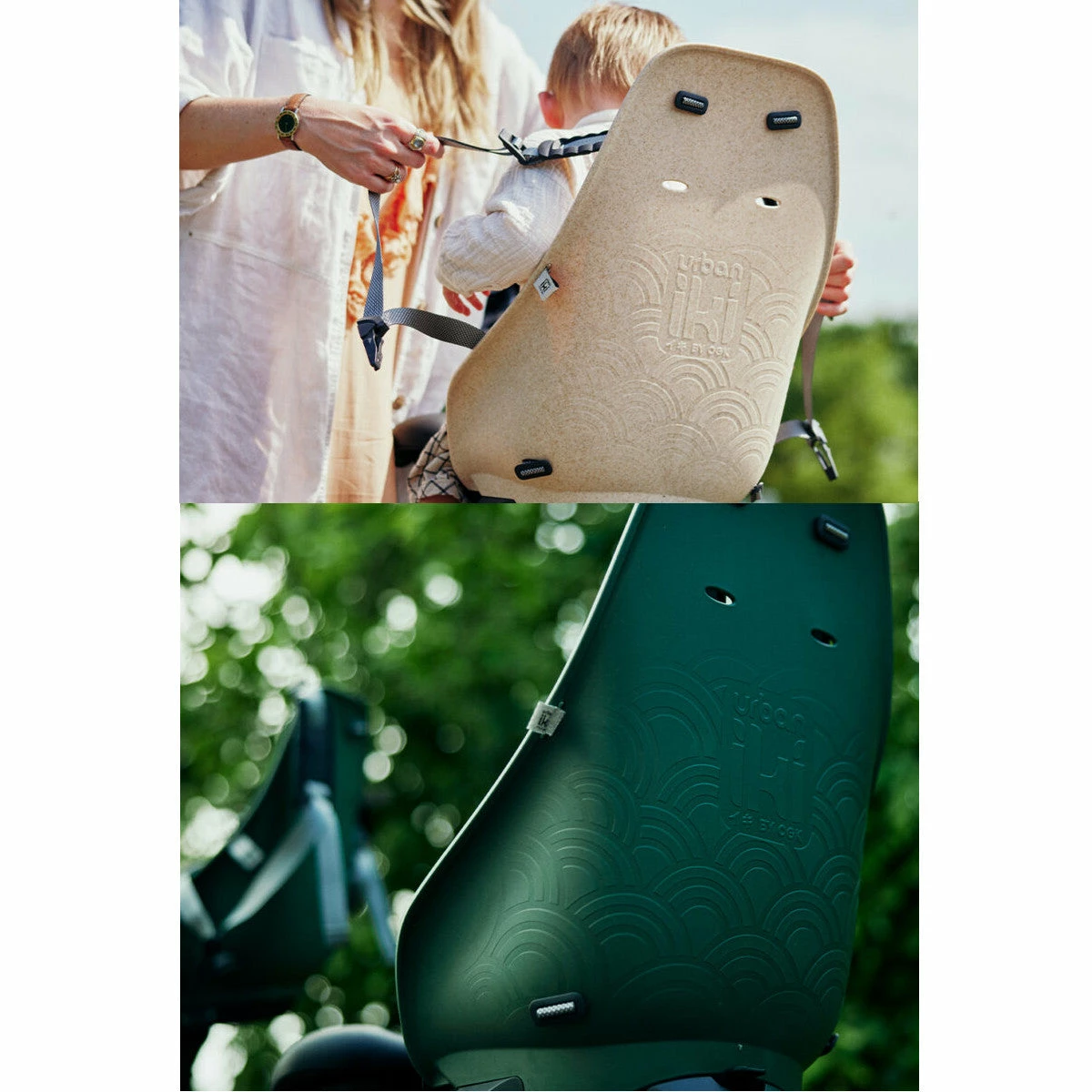 Siège Vélo Enfant Arrière Sur Porte-bagages Urban Iki Bio Momigara 2 Siège Vélo Enfant Arrière Sur Porte-bagages Urban Iki Bio Momigara – Image 2