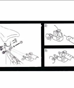 Brandless Attache Pour Remorque Vélo Sur Tige De Selle -VTT Boutique attache pour remorque velo sur tige de selle full 3