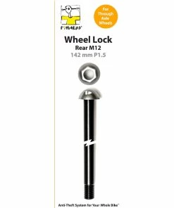 Antivol Pour Roues Avant Et Arrière à Axe Traversant M12 Pinhead -VTT Boutique axe antivol traversant roue arriere m12 142 1.5