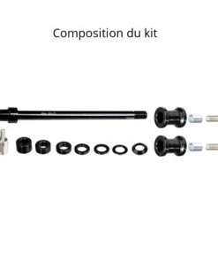 Axe De Roue Pour Fixation Remorque Topeak Journey Trailer TX 13 Axe De Roue Pour Fixation Remorque Topeak Journey Trailer TX -VTT Boutique axe de roue pour fixation remorque topeak journey trailer tx full 5