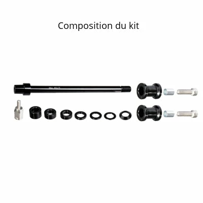 Axe De Roue Pour Fixation Remorque Topeak Journey Trailer TX 5 Axe De Roue Pour Fixation Remorque Topeak Journey Trailer TX – Image 5