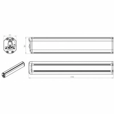Doctibike Batterie VAE Sur Cadre Compatible Bosch PowerPack 36V 3 Doctibike Batterie VAE Sur Cadre Compatible Bosch PowerPack 36V – Image 3
