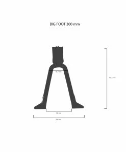 Béquille Double Ursus Big Foot 28 Pouces -VTT Boutique bequille double big foot alu max50kg