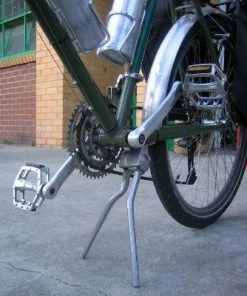 Massload Béquille Double Vélo Repliable Sur Le Côté Et Hauteur Ajustable -VTT Boutique bequille double velo repliable sur le cote et hauteur ajustable full 3