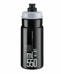 Bidon Vélo Elite Jet 550 Ml En Plastique Bio -VTT Boutique bidon velo elite jet 550 ml en plastique bio full 3
