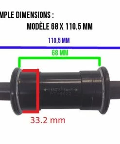 Brandless Boitier De Pédalier Sans Filetage à Double Roulement Pour Vélo 5 Brandless Boitier De Pédalier Sans Filetage à Double Roulement Pour Vélo -VTT Boutique boitier de pedalier sans filetage a double roulement pour velo full 3