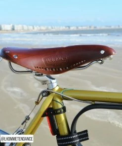 Selle Vélo Cuir Brooks B17 Carved Brun Pour Homme -VTT Boutique brooks selle lhommetendance