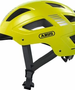 ABUS Casque Hyban 2.0 Jaune Fluo