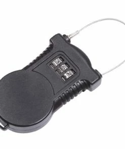 Brandless Cable 110 Cm Rétractable Fermeture Code - Sécuriser Selle Casque