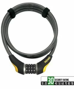 Cable Antivol Pour Vélo Avec Code à Chiffre Akita 8042 Onguard
