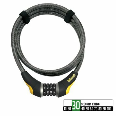 Cable Antivol Pour Vélo Avec Code à Chiffre Akita 8042 Onguard 1 Cable Antivol Pour Vélo Avec Code à Chiffre Akita 8042 Onguard