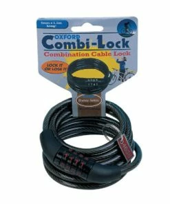 Cable Spirale à Code 150 Cm X 6 Mm - Combi Lock Oxford