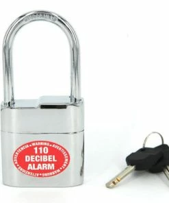 Cadenas Avec Alarme Pour Accessoire Et Cable Vélo Lock Alarm