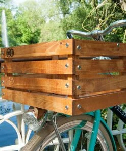 Caisse Vélo En Bois Sur Porte Bagages Avant Two-O 9 Caisse Vélo En Bois Sur Porte Bagages Avant Two-O -VTT Boutique caisse velo en bois sur porte bagages avant two o full 4