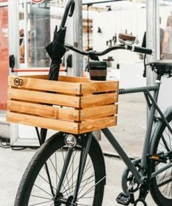 Caisse Vélo En Bois Sur Porte Bagages Avant Two-O 10 Caisse Vélo En Bois Sur Porte Bagages Avant Two-O -VTT Boutique caisse velo en bois sur porte bagages avant two o full 5