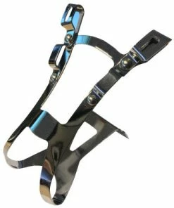 Messingschlager Cale Pieds Pédale Vélo Avec 2 Points De Passage Pour Lanière