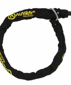 Chaîne Lasso Pour Antivol Fer à Cheval Mega Lock 90 Cm Auvray -VTT Boutique chaine lasso pour antivol fer a cheval mega lock 90 cm auvray full 3